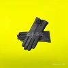 High-end genuine leather gloves for women in winter, extra-large fox fur mouth with added fleece and thickened warmth, touch screen fur mouth gloves details Picture
